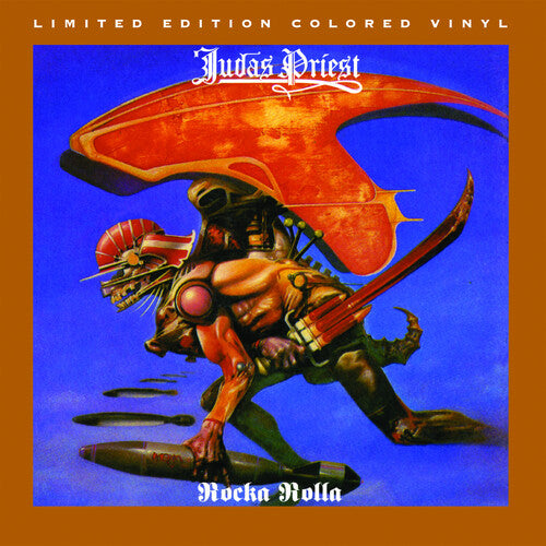 Judas Priest - Rocka Rolla LP (180g, Translucent Grape & Opaque White w/ Black Splatter Vinyl)