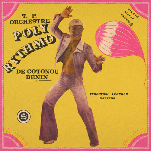 T.P. Orchestre Poly-Rythmo De Cotonou / Benin - Vol. 4L Yehouessi Leopold Batteur LP