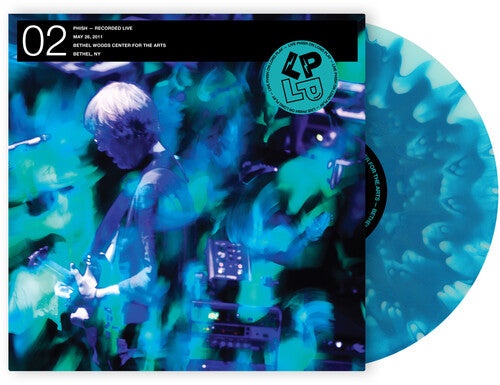 Phish - LP On LP 02: "Waves" 5/26/2011 LP (Limited Edition Blue/Aqua Splatter Vinyl)