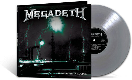 Megadeth - Unplugged In Boston LP (Limited Edition Metallic Silver Vinyl)