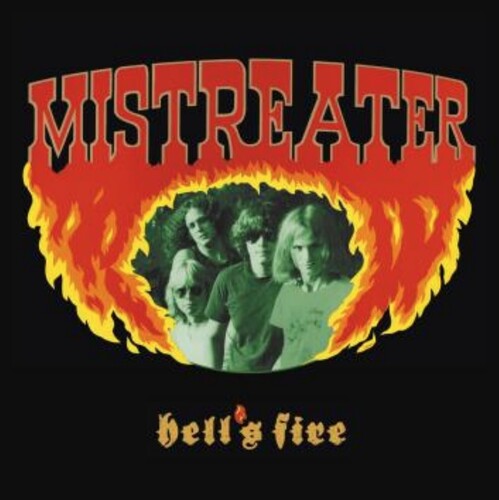 Mistreater - Hell's Fire LP (Red/Yellow Marbled Vinyl, Remastered, Limited to 500)