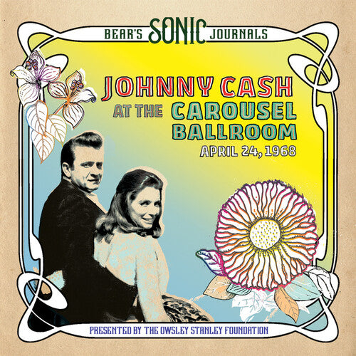 Johnny Cash - Bear'S Sonic Journals: Johnny Cash, At The Carousel Ballroom, April 24 1968 2LP (Limited Edition Deluxe Boxed Set, Yellow & Blue Vinyl)