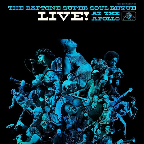 V/A - The Daptone Super Soul Revue Live! At The Apollo 3LP (Digital Download Card, Teal Translucent Vinyl, Photo Book)