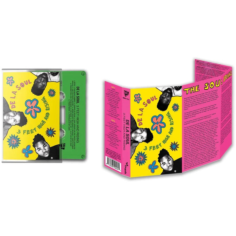 De La Soul - 3 Feet High And Rising Cassette (Green)