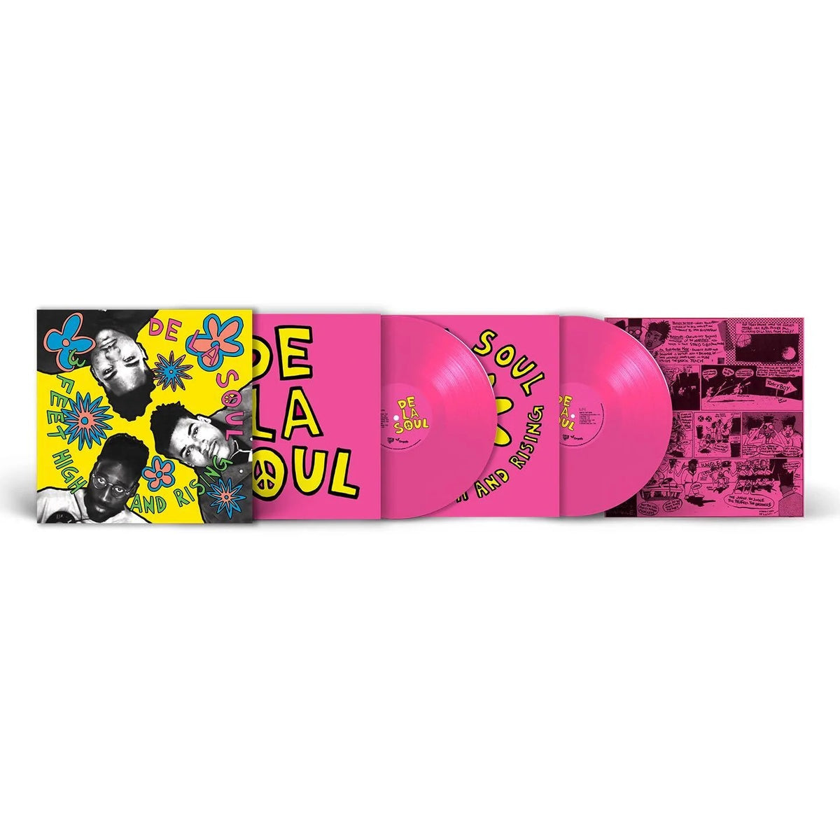 De La Soul - 3 Feet High And Rising 2LP (Magenta Vinyl, 180g)