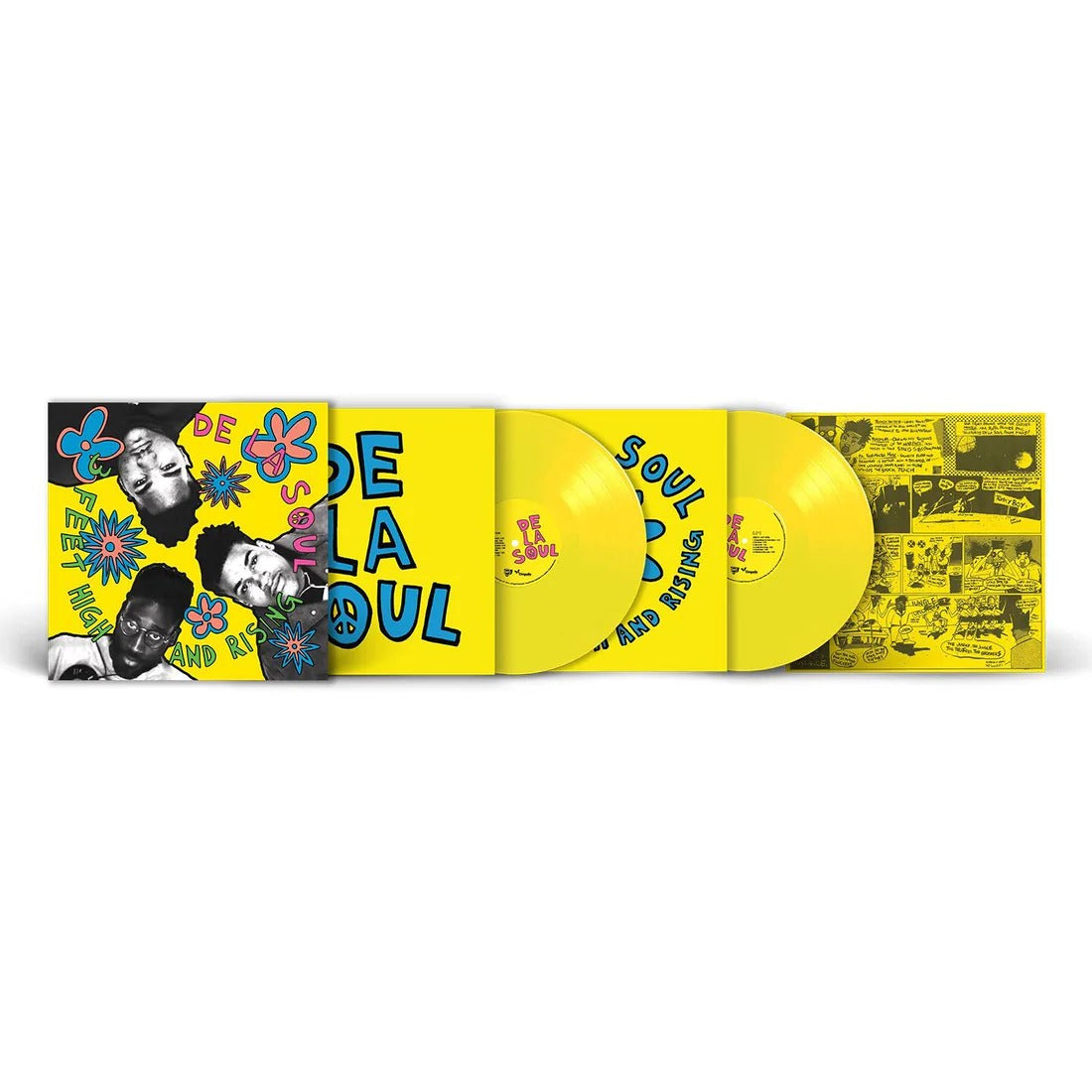 De La Soul - 3 Feet High And Rising 2LP (Yellow Vinyl, 180g)