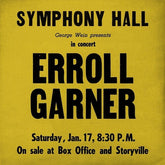 Erroll Garner - Symphony Hall Concert LP