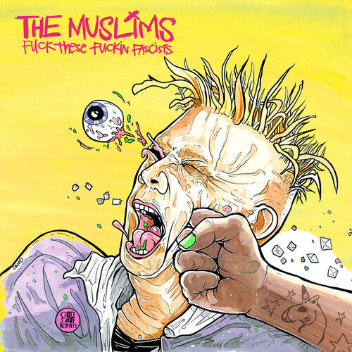 The Muslims - Fuck These Fuckin Facists LP (Indie Exclusive Problematic Punk Pink) LP