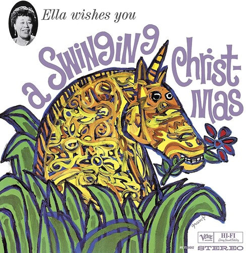 Ella Fitzgerald - Ella Wishes You A Swinging Christmas LP (180g, Gatefold)