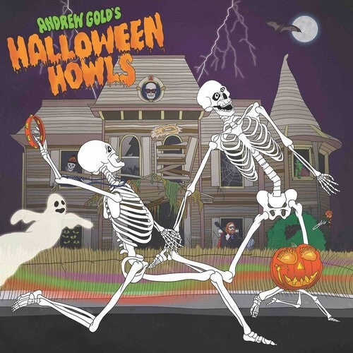 Andrew Gold - Halloween Howls: Fun & Scary Music LP (Orange Vinyl, Gatefold)