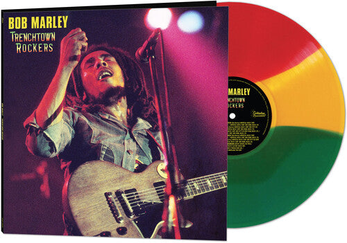Bob Marley - Trenchtown Rockers LP (Tri-Colored Rasta-Themed Vinyl)