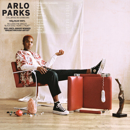 Arlo Parks - Collapsed In Sunbeams LP (Blue Vinyl)