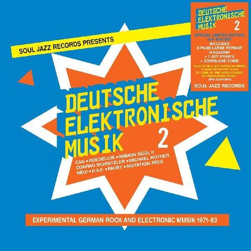 V/A - Deutsche Elektronische Musik 2 (Experimental German Rock and Electronic Musik 1971-83) 4LP (Compilation, Box Set)