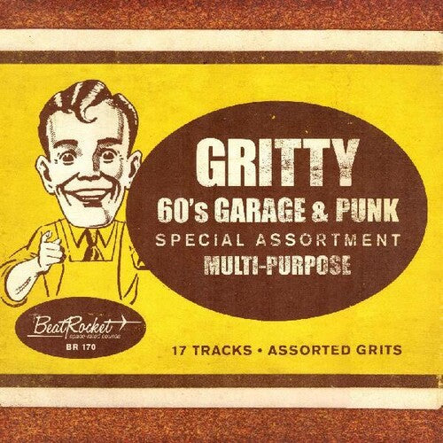 V/A - Gritty 60's Garage & Punk LP (Colored Vinyl)
