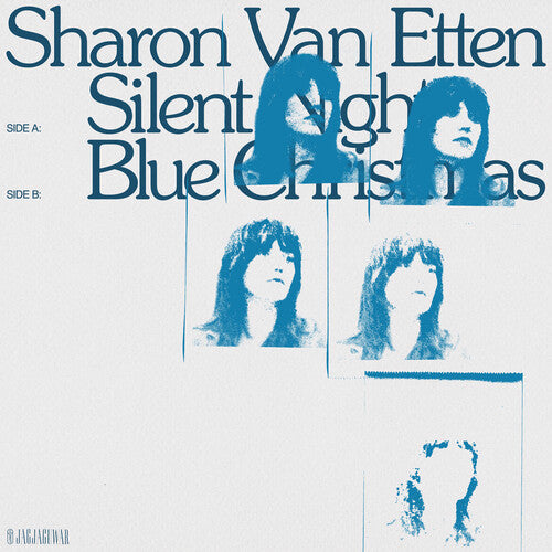 Sharon Van Etten - Silent Night b/w Blue Christmas 7" (Clear Blue Vinyl)