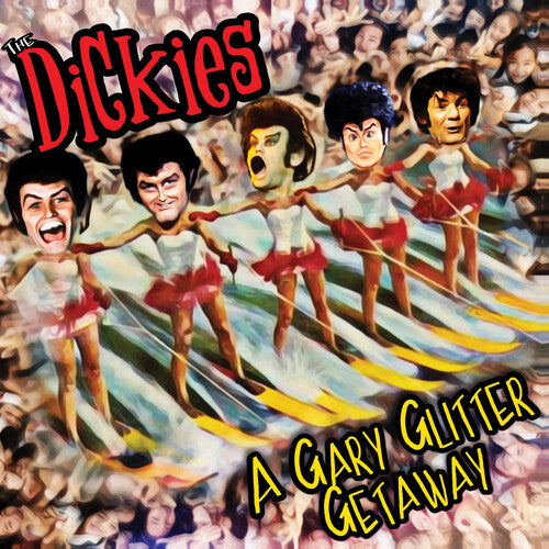The Dickies - A Gary Glitter Getaway b/w I Want To Hold Your Hand 7" (Red Vinyl)