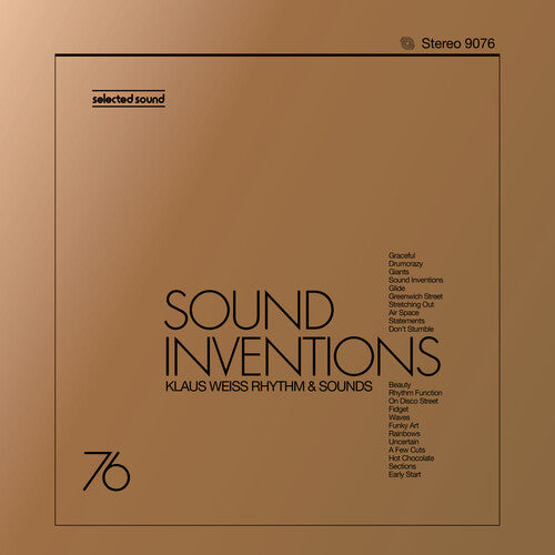 Klause Weiss Rhythm & Sounds - Sound Inventions LP