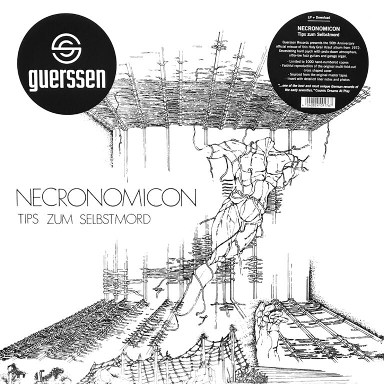 Necronomicon - Tips Zum Selbstmord LP (Guerssen 50th Anniversary Reissue Limited Edition of 1,000)
