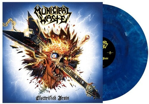 Municipal Waste - Electrified Brain LP (Blue Marble Vinyl, Limited to 2600)