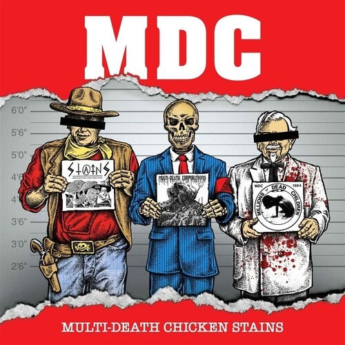 MDC - Multi Death Chicken Stains LP (Remastered, Posters, Bonus Tracks)