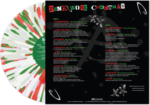 V/A - Punk Rock Christmas LP (Splatter Vinyl)