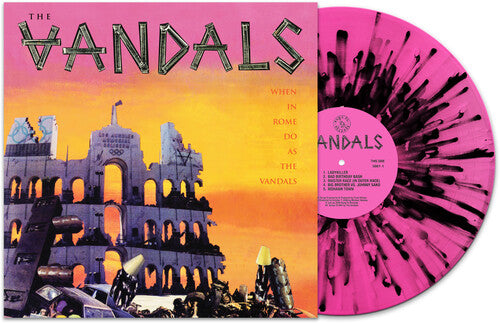 The Vandals - When In Rome Do As The Vandals LP (Limited Edition Pink/Black Splatter Vinyl)