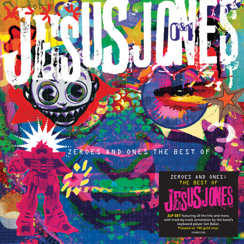 Jesus Jones - Zeroes & Ones: The Best Of 2LP (140g, Gold Vinyl)
