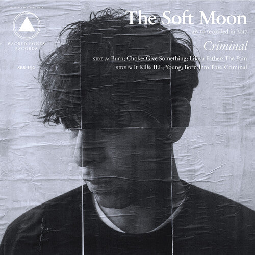 The Soft Moon - Criminal LP (Yellow and Black Swirl)