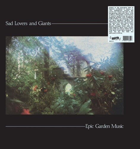 Sad Lovers and Giants - Epic Garden Music LP (White Vinyl)