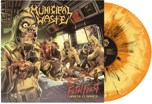 Municipal Waste - The Fatal Feast LP (Orange & Yellow Splatter)