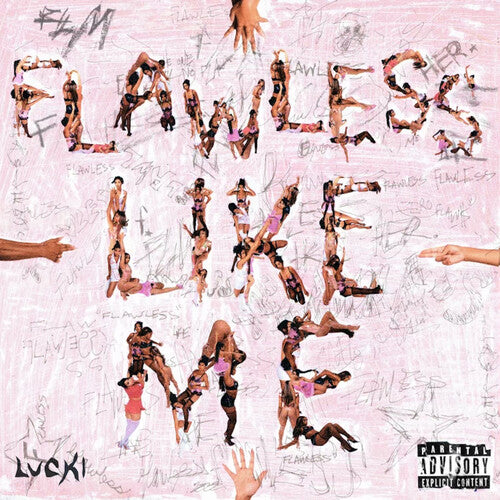 Lucki - Flawless Like Me LP (Pink & White Galaxy Vinyl)