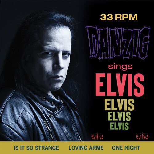 Danzig - Sings Elvis LP (Purple & Yellow Vinyl)