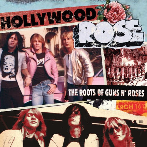 Hollywood Rose - The Roots Of Guns N' Roses LP (Red & White Splatter)