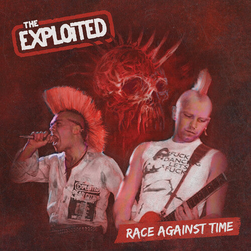The Exploited - Race Against Time 7" (Blue Vinyl)