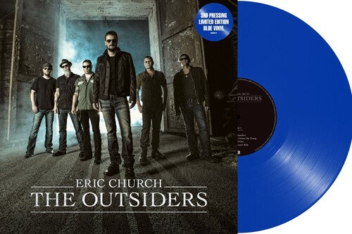 Eric Church - The Outsiders 2LP (Blue Vinyl)