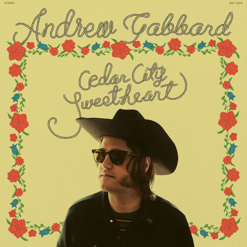 Andrew Gabbard - Cedar City Sweetheart LP (Clear w/ Yellow & Red Swirl)