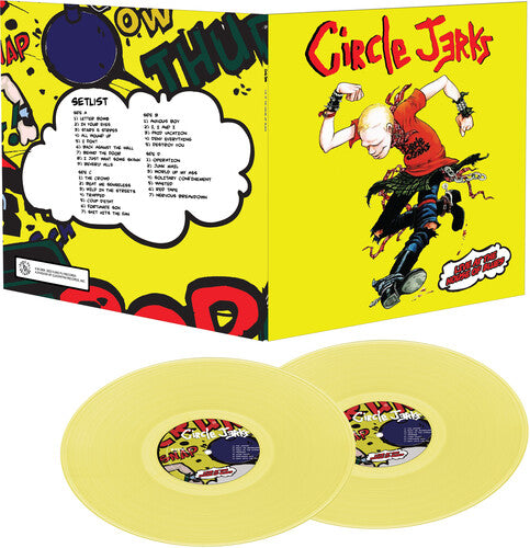 The Circle Jerks - Live At The House Of Blues 2LP (Yellow Vinyl)
