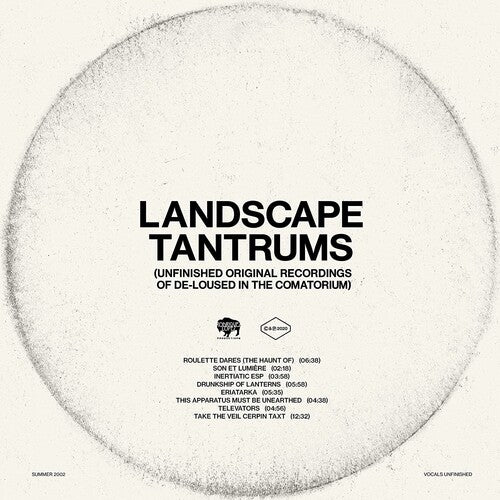 The Mars Volta - Landscape Tantrums (Unfinished Original Recordings Of De-Loused In The Comatorium) LP