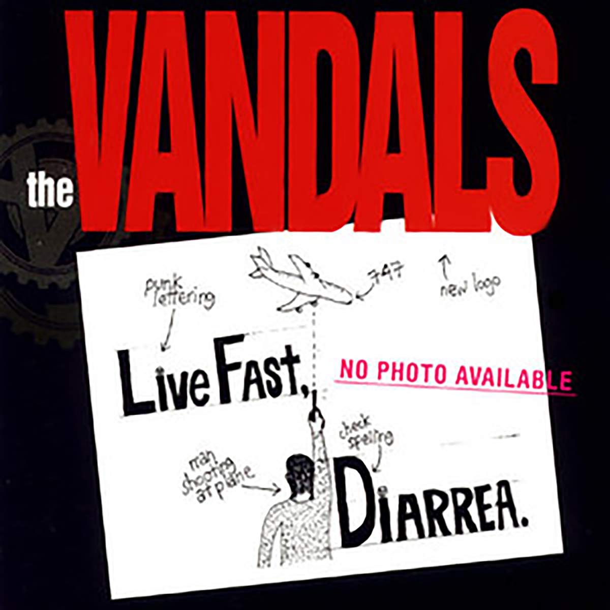 The Vandals - Live Fast, Diarrhea LP (25th Anniversary Edition, Color Vinyl)