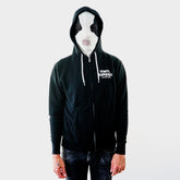 Vinyl Junkies Unisex Black Hoodie - Large