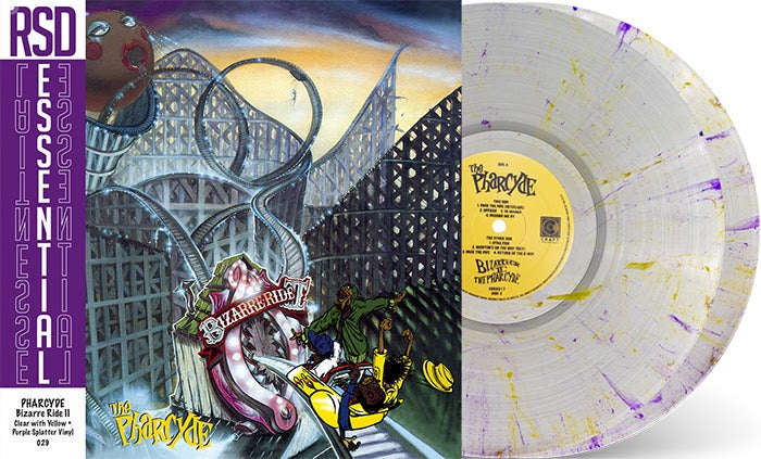 The Pharcyde - Bizzare Ride II The Pharcyde 2LP (RSD Essential Clear w/ Yellow & Purple Splatter)