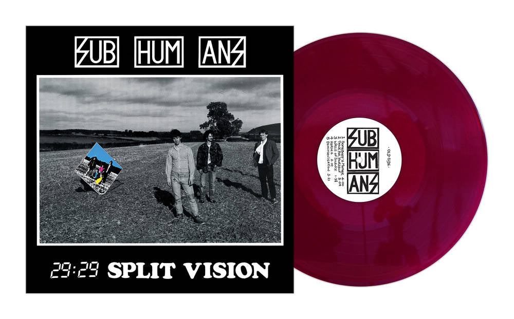 Subhumans - 29:29 Split Vision LP (Purple Vinyl)