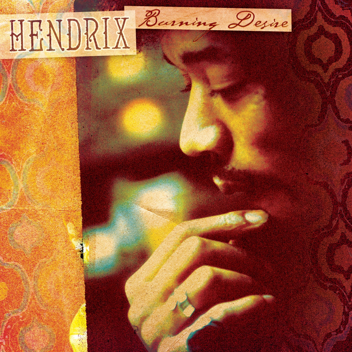 Jimi Hendrix - Burning Desire 2LP (RSD Exclusive, Clear Orange And Red Vinyl)
