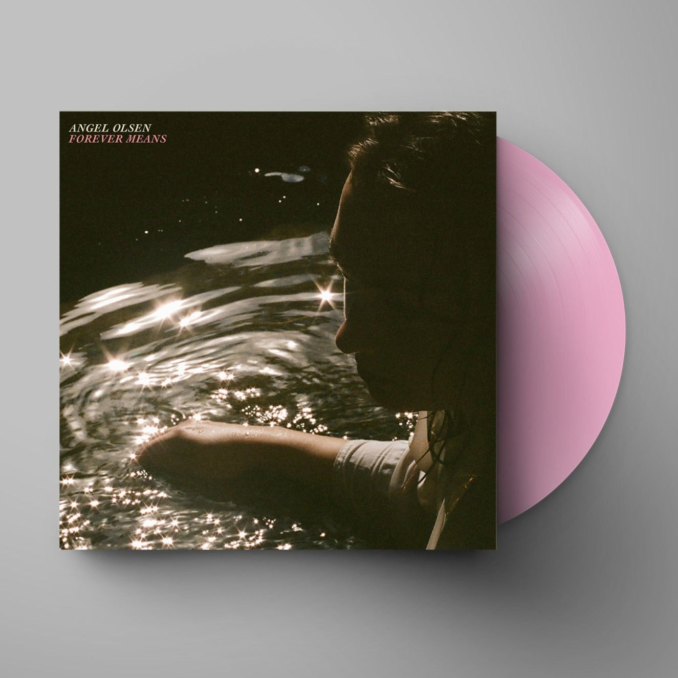 Angel Olsen - Forever Means 12" Single LP (Indie Exclusive Baby Pink Vinyl)