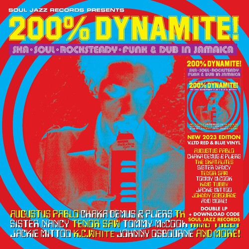 V/A - Soul Jazz Presents: 200% Dynamite Ska Soul Rocksteady Funk & Dub In Jamaica 2LP (RSD2023)