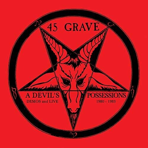 45 Grave - A Devil's Possessions: Demos & Live 1980-1983 LP (Red Splatter Vinyl)