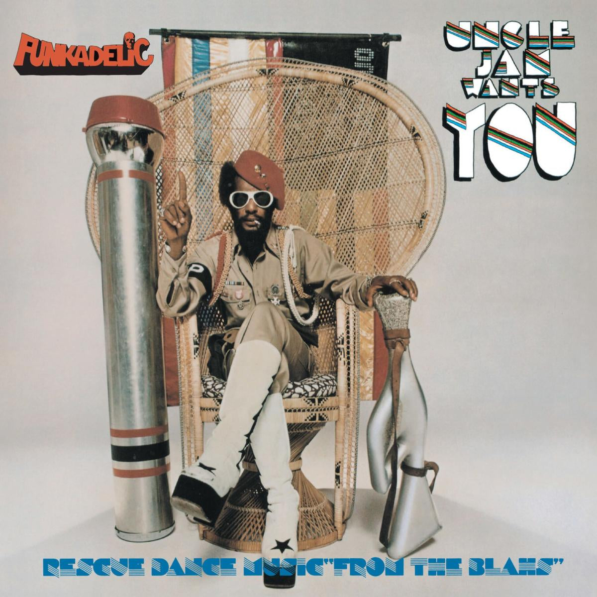 Funkadelic - Uncle Jam Wants You LP (180g, Silver Vinyl)