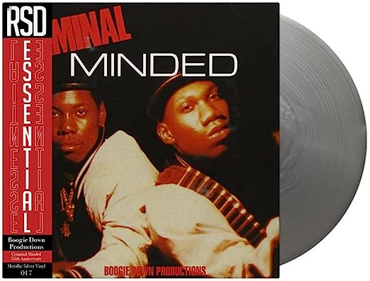 Boogie Down Productions - Criminal Minded LP (RSD Exclusive, Silver Vinyl)