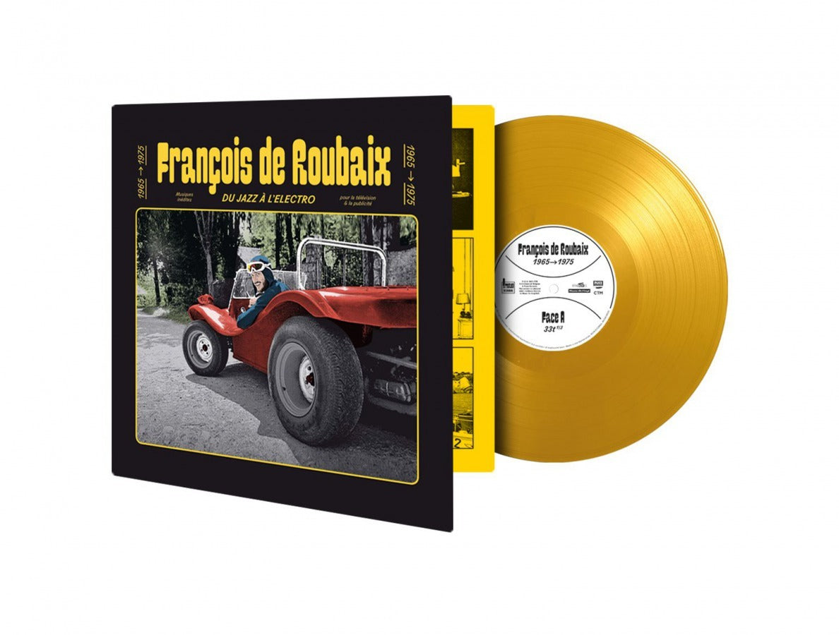 Francois de Roubaix - Du Jazz A L'electro 1965-1975 LP (Yellow Vinyl, 180g, Limited to 1500)
