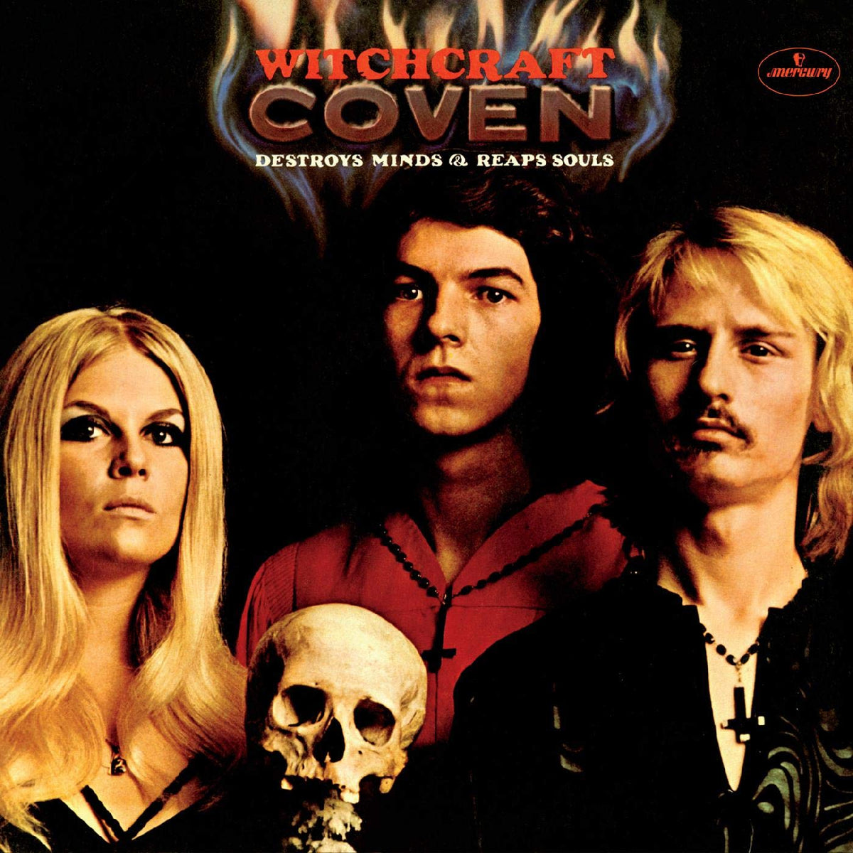 Coven - Witchcraft Destroys Minds & Reaps Souls LP (Italy, 180g, Colored Vinyl)